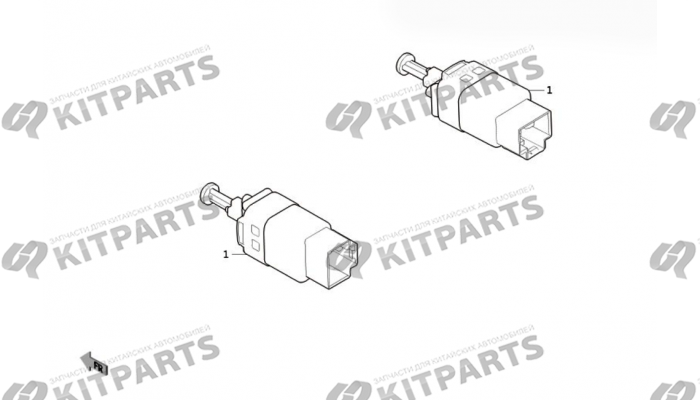 Выключатель стоп сигнала Haval Wingle 7