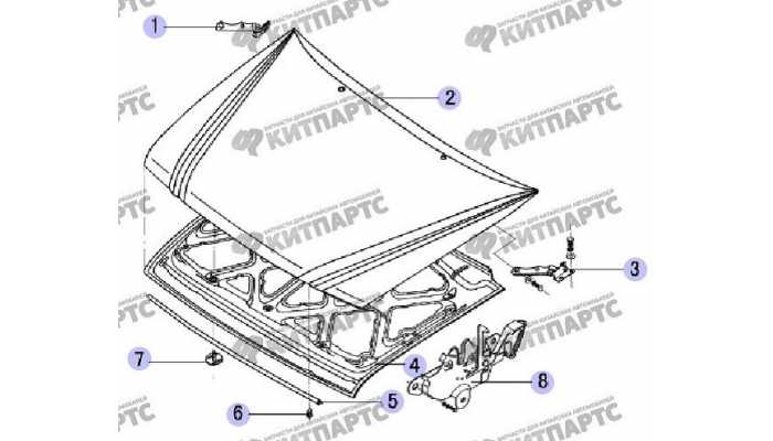 Капот Great Wall Safe (SUV G5)