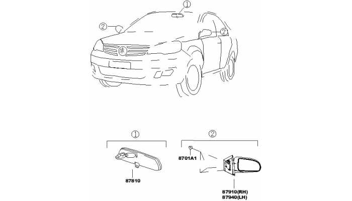 Зеркала FAW V5